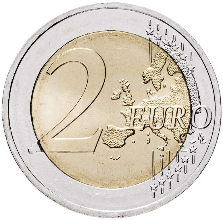 (012) Монета Германия (ФРГ) 2013 год 2 евро &quot;Баден-Вюртемберг&quot; Двор J Биметалл  UNC